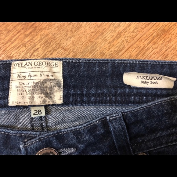 Dylan George “Alexandra” baby boot jeans. Size 28 - Picture 7 of 7